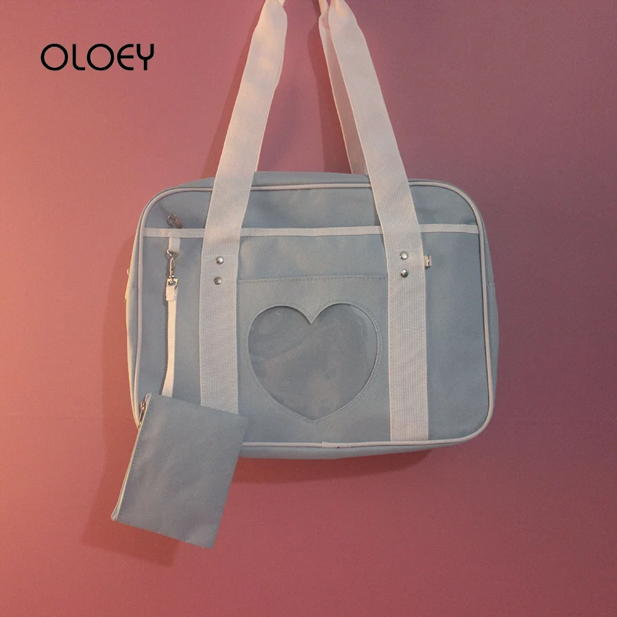 Симпатичная дорожная сумка повседневная на плечо прозрачный чемодан из ПВХ в