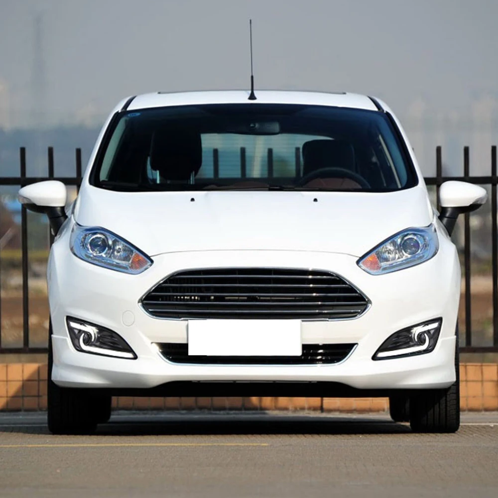 1 пара автомобильных мигающих дневных ходовых огней для Ford Fiesta 2013 2014 2015 2016