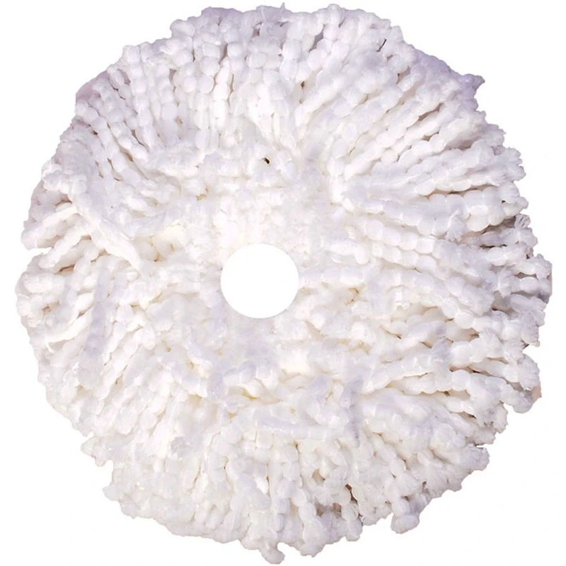

2 Pcs Pack Mop Head Household Microfiber Floor Mop Head ic Replacement Automatic 360 Spin Cleaning Pad Home Clean Tools
