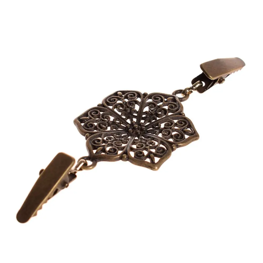 Ретро металлическая свитер с пряжкой кардиган клип Брошь Модные металлические