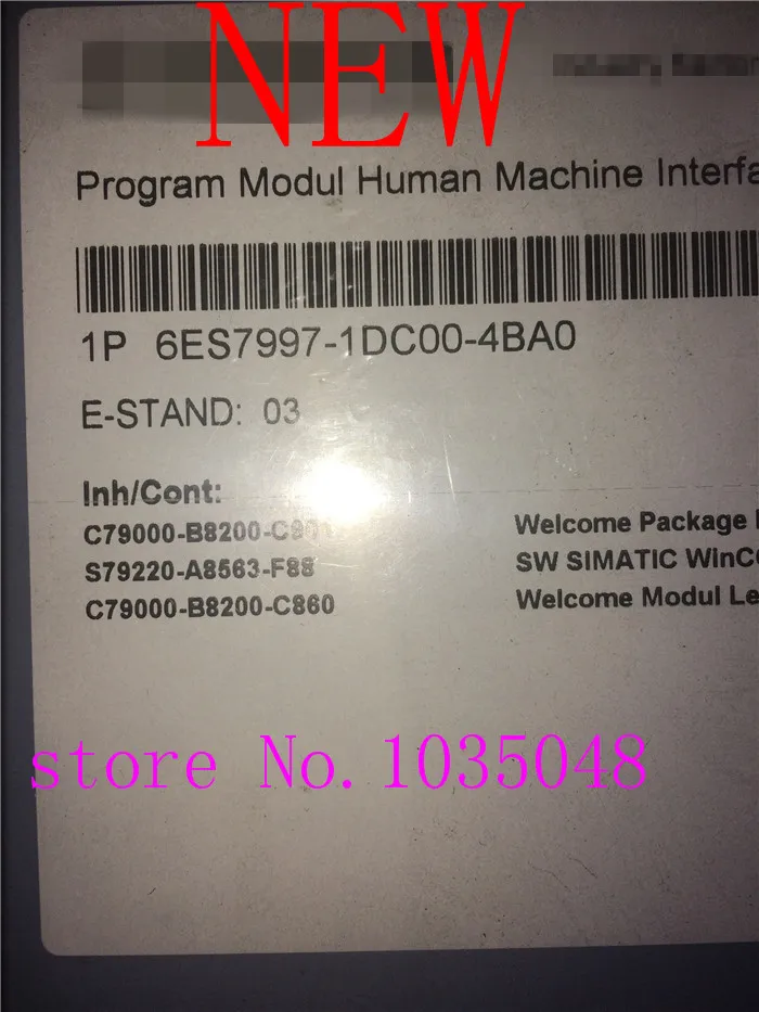 

1PC 6ES7997-1DC00-4BA0 New and Original Priority use of DHL delivery