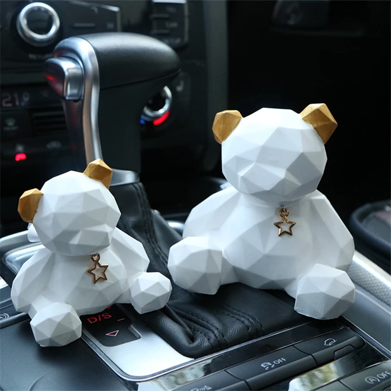 Хит продаж скандинавский стиль геометрия медведь автомобильный ароматерапия