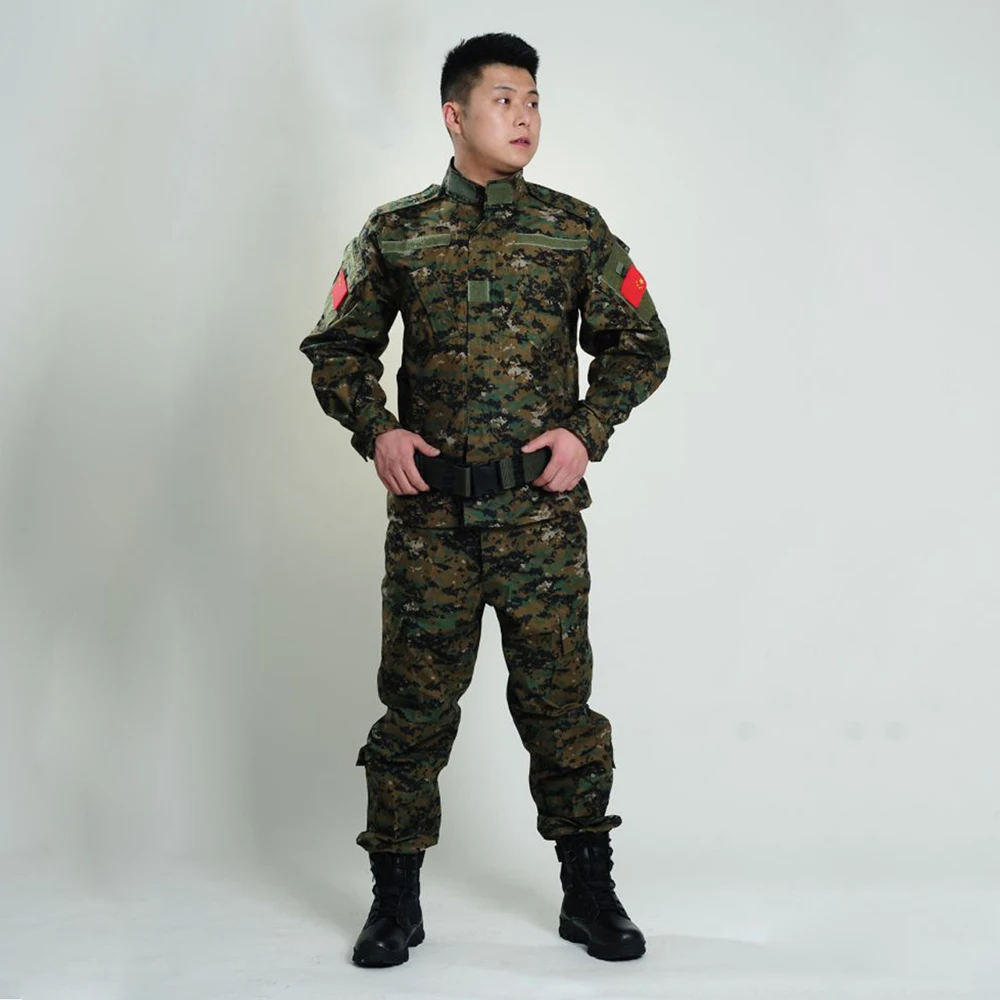 2021 Для мужчин Камуфляжный костюм комплекты одежда для мальчиков в стиле военной