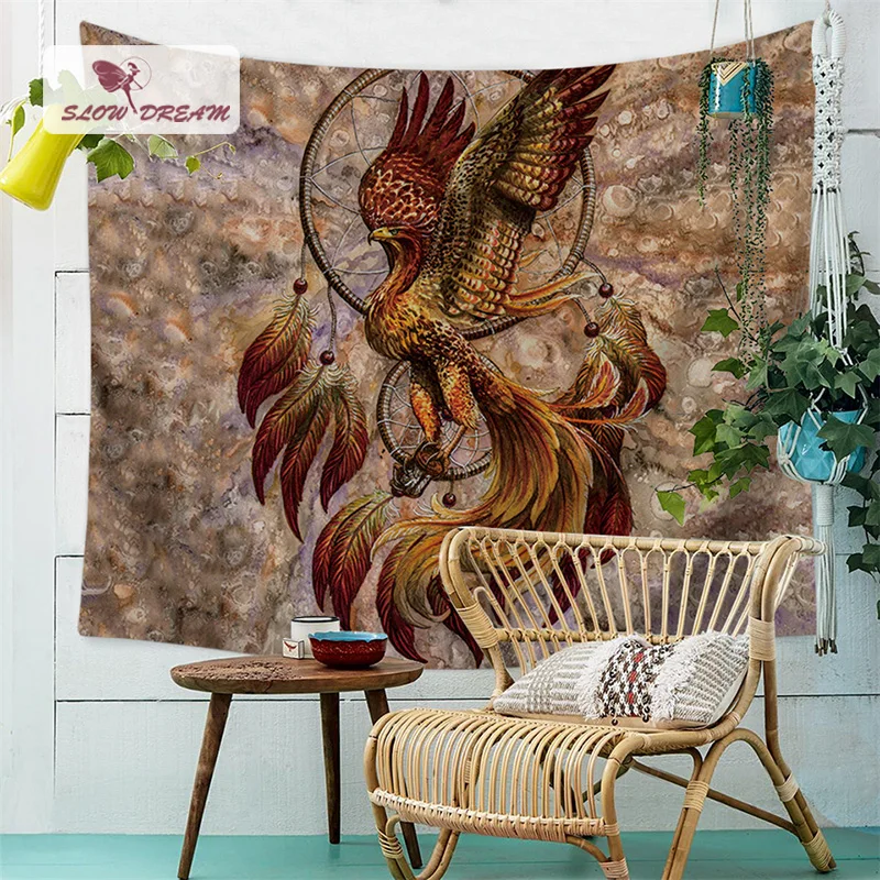 Slwdream декоративный гобелен Кровать Простыня Толстая фланелевая одеяло на стену
