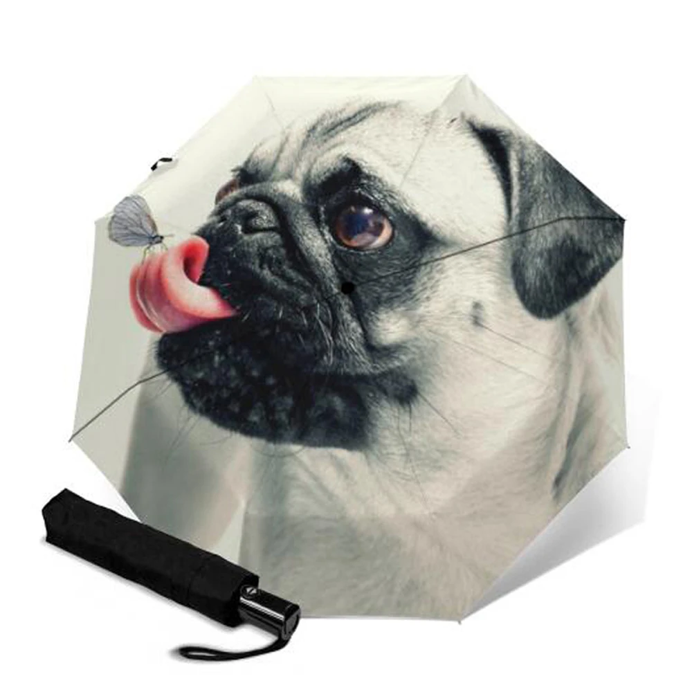 Зонтик складной компактный из алюминиевого сплава с функцией автоматического