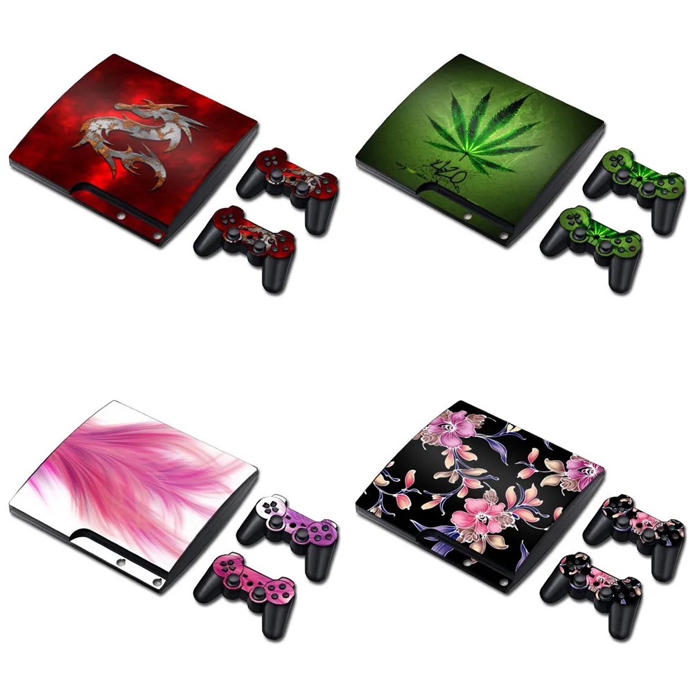 Стильная наклейка для контроллера консоли PS3 Slim Skins|stickers for|sticker for ps3stickers style |