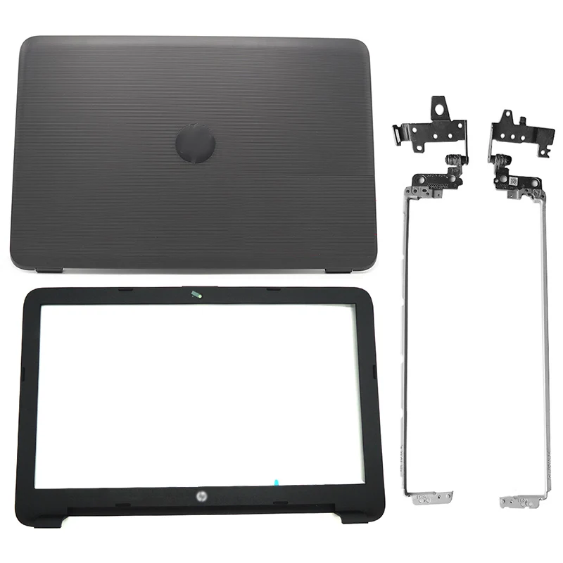 

859511-001 Black New For HP 15-AY 15-BA 15-BD Series Laptop LCD Back Cover/Front Bezel/Hinges/Palmrest/Bottom Case 855027-001