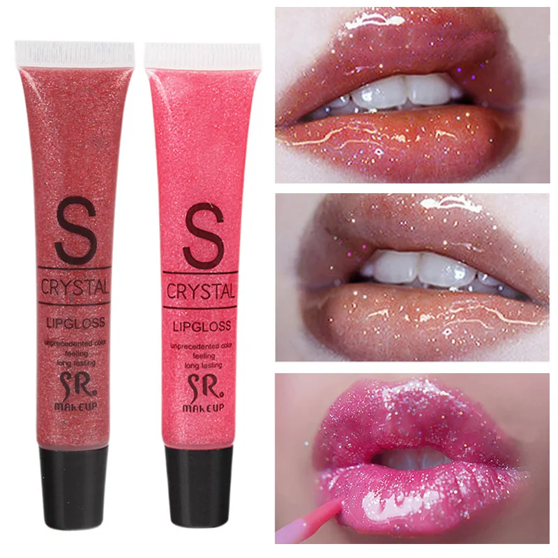Блестящая жидкая помада водостойкий блестящий прозрачный блеск для губ|Блеск