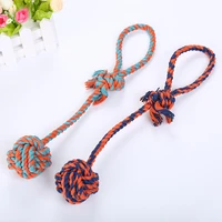 32cm diameter 6cm pet dog bite rope neps ball dogs pet supplies pet dog puppy cotton chew knot toy durable interactive neps ball