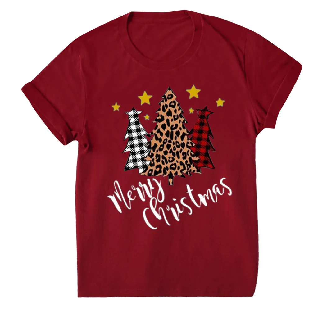 Hillbilly высокого качества Женская футболка в рождественском стиле с изображением