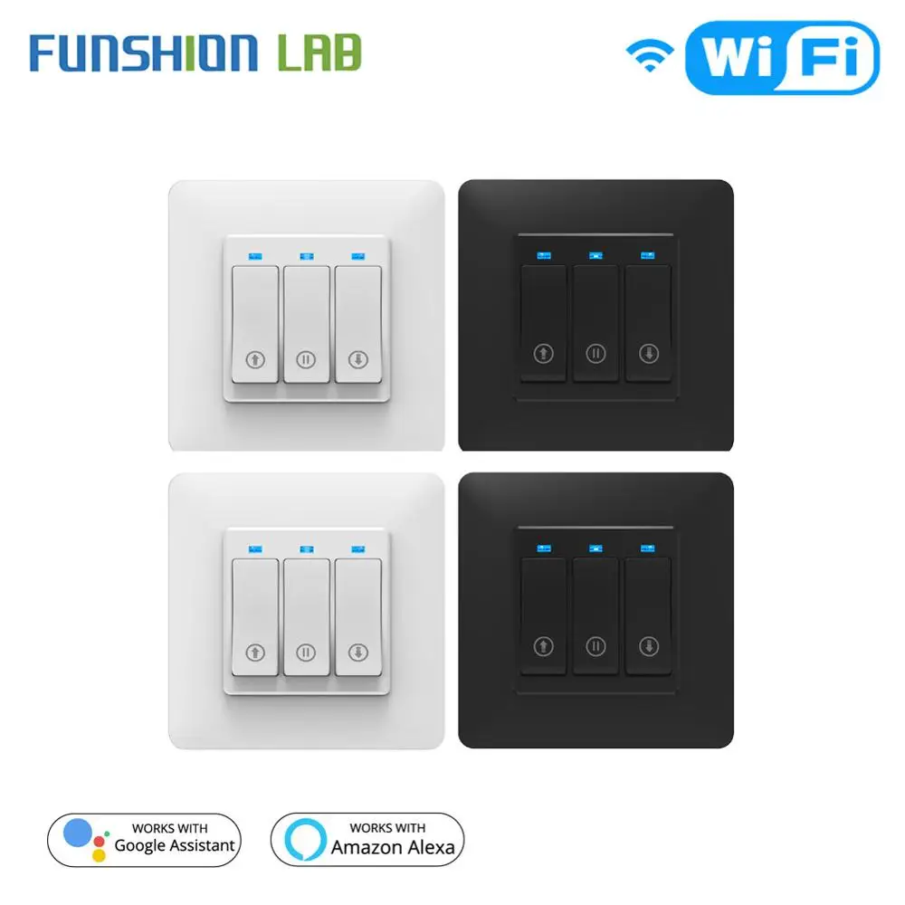 

2 шт., пульт дистанционного управления для занавесок, с Wi-Fi