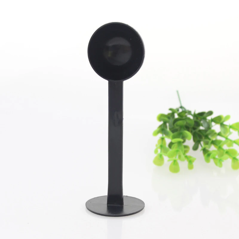 10 г мерная кофейная ложка для тампинга черная стойка эспрессо пластиковые 2 в 1