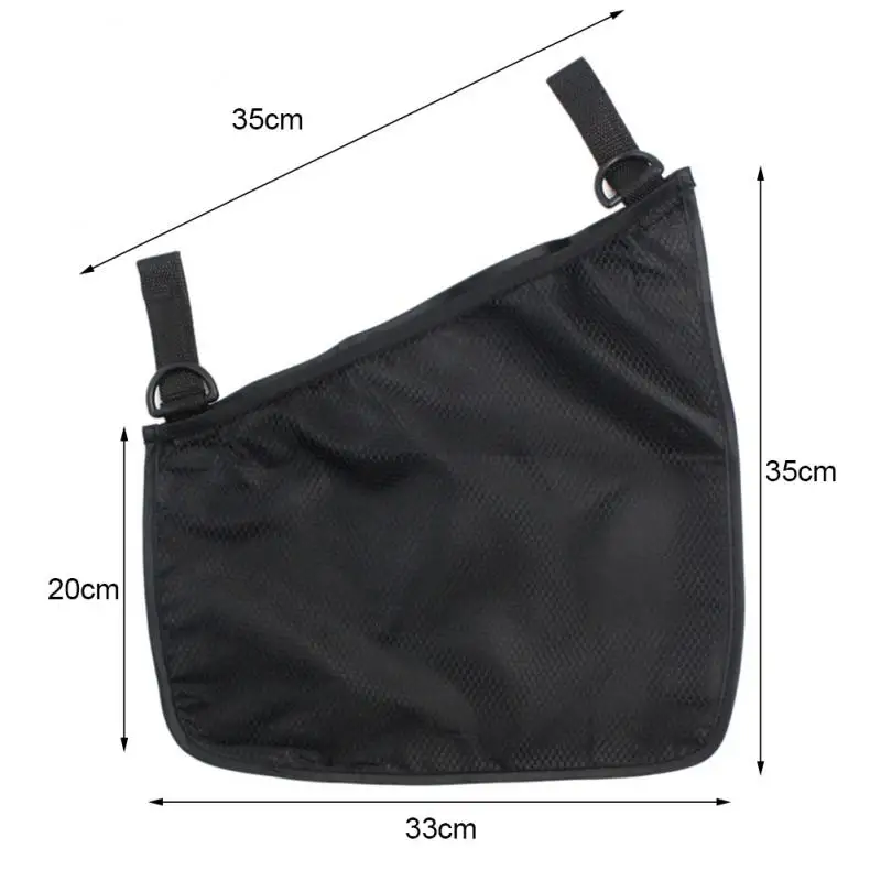 

Baby Stroller Hanging Bag Pram Pushchair Net Mesh Organizer Diaper Storage Tidy Net Travel Umbrella Storage Stroller Accessories