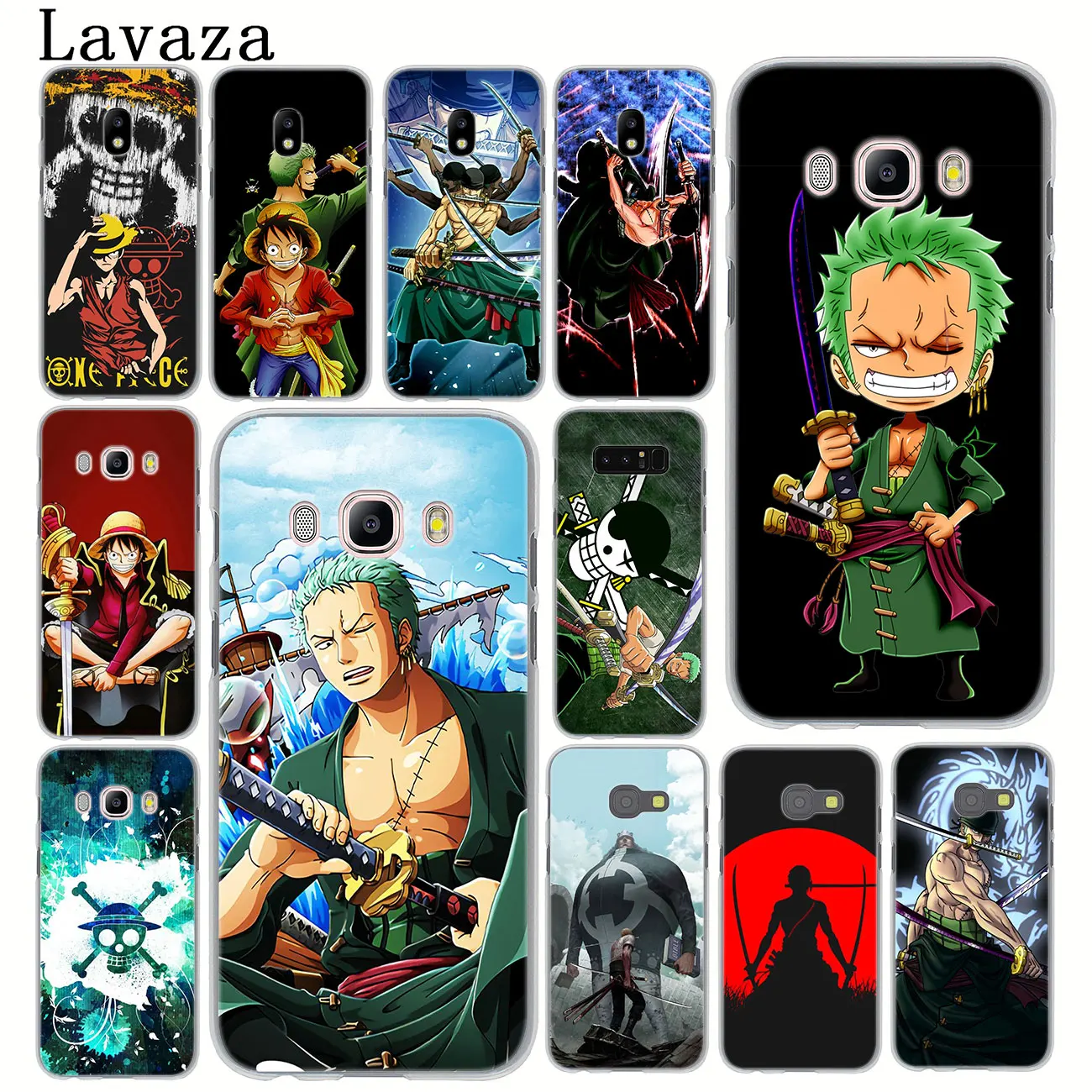 Lavaza ONE PIECE Зоро чехол для телефона samsung Galaxy J8 J7 Duo J4 J5 J6 плюс 2018 2017 2016 J2 J3 Prime 2015 Крышка