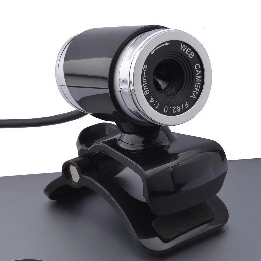 1080P USB2.0 Веб камера 360 градусов цифрового видео веб с микрофоном зажим для