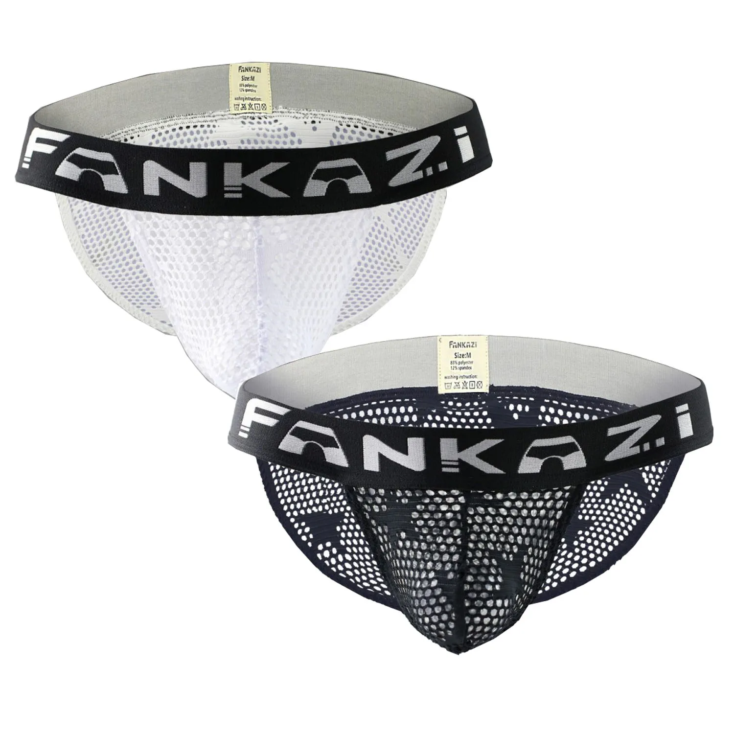 Пикантное нижнее белье мужские трусы брифы со звездами с высокой вилкой и низкой