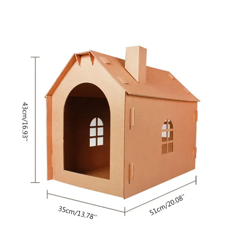 

Pet Cat Furniture Scratcher Kitten Cat Sleeping House Bed Grinding Claw Toy