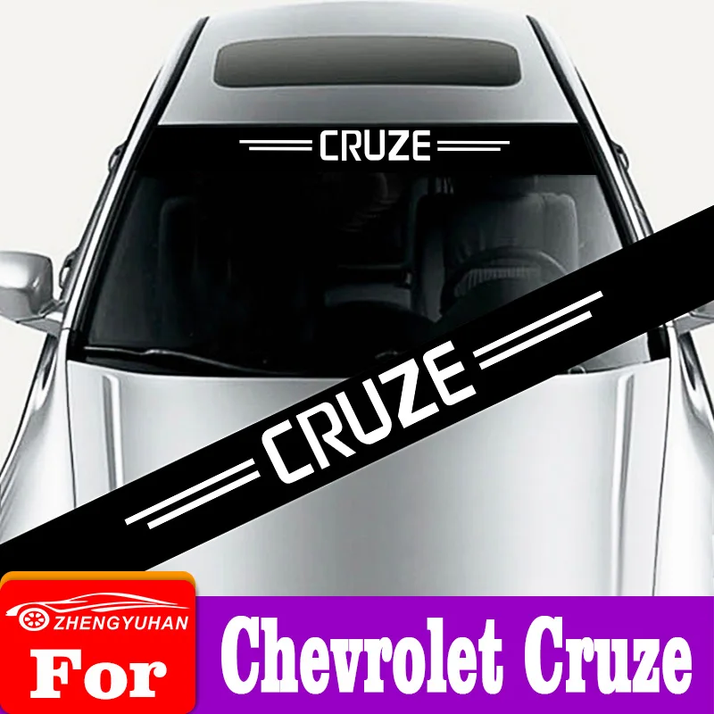 

Car Sticker Styling Decoration Decals Car Front Windshield Prevent Sunlight Reflection For Chevrolet Cruze Accessories