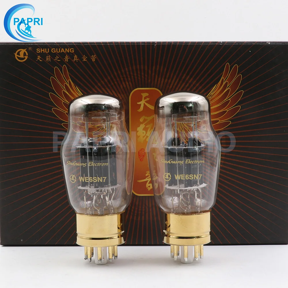 PAPRI Новинка WE6SN7 вакуумная трубка HiFi Shuguang Treasure для аудио HIFI DIY трубчатый усилитель
