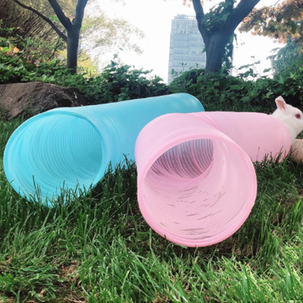 Туннель для домашних животных креативные модные пластиковые хомяка туннель