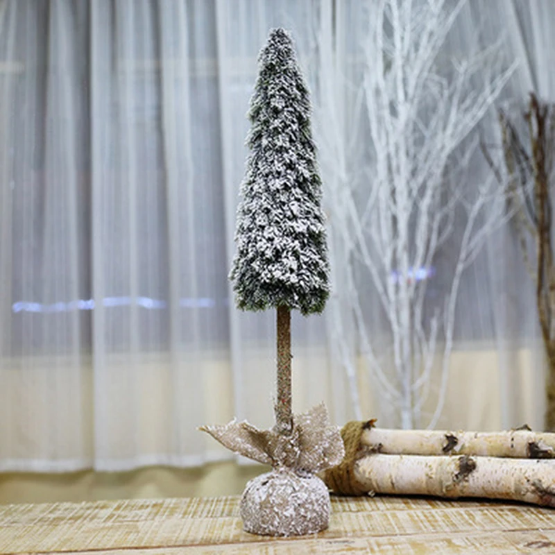

Рождественская имитация падающего снега, украшение для дерева, кедра, настольные украшения для рождественской вечеринки, домашний декор, н...