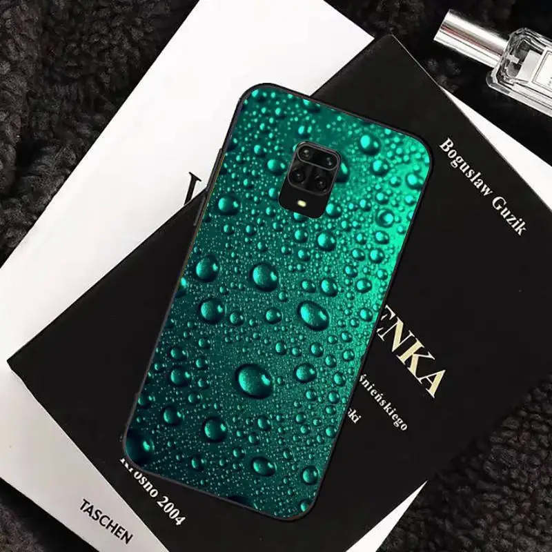 

Fashion raindrops real shots Phone Case For xiaomi redmi note 10 9 9s 8 8t 7 pro max mi note 10 lite pro funda