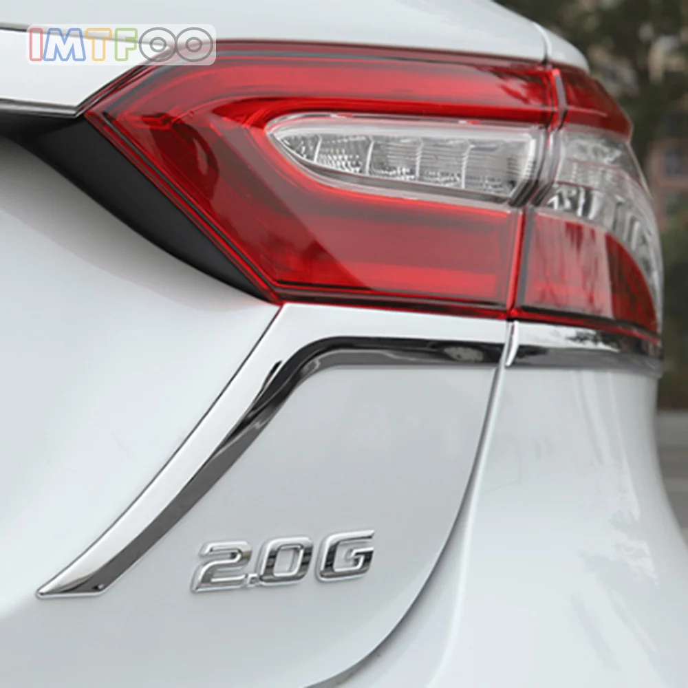 Автомобильный Стайлинг хромированная накладка на заднюю часть для TOYOTA CAMRY 2018 2019