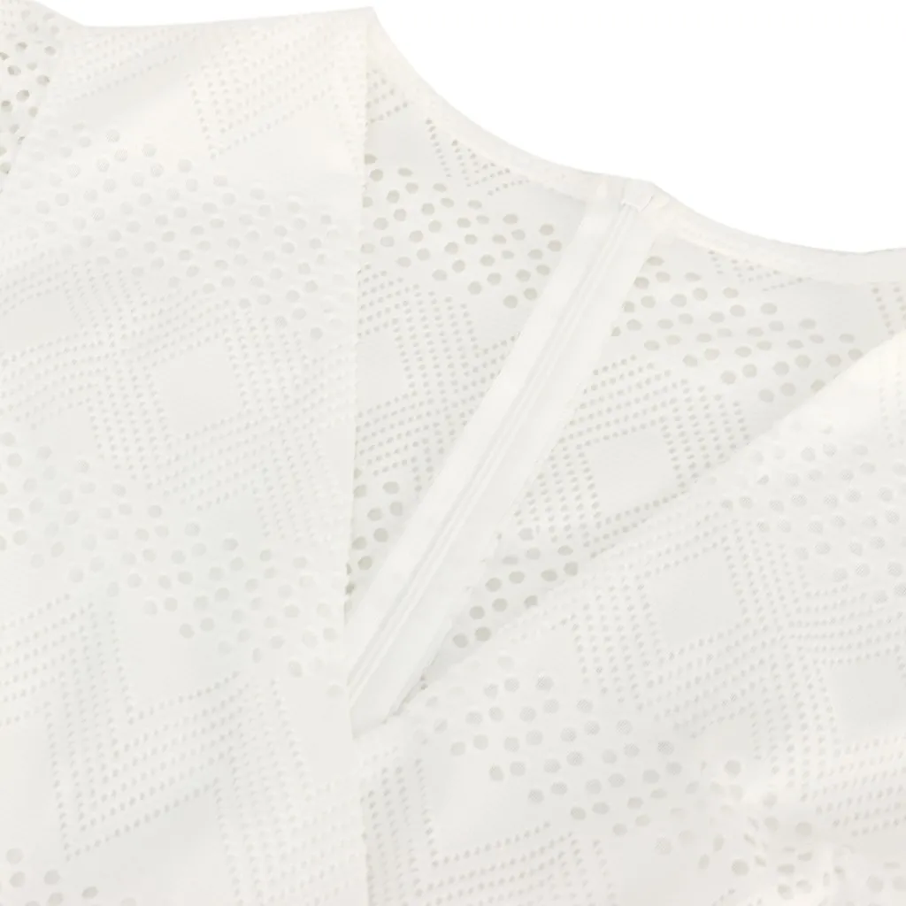 SAGACE платья с принтом элегантное женское пляжное платье длинным рукавом и v