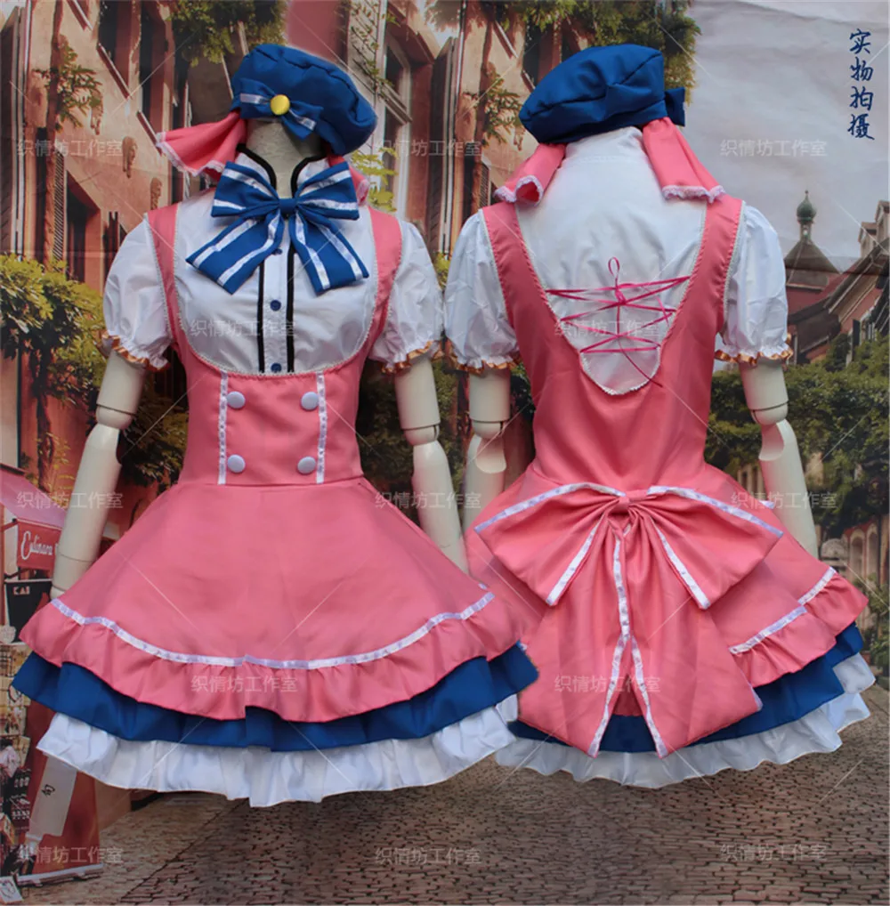 Японское аниме Love Live School Idol Project Minami Kotori конфетная униформа для горничной платье