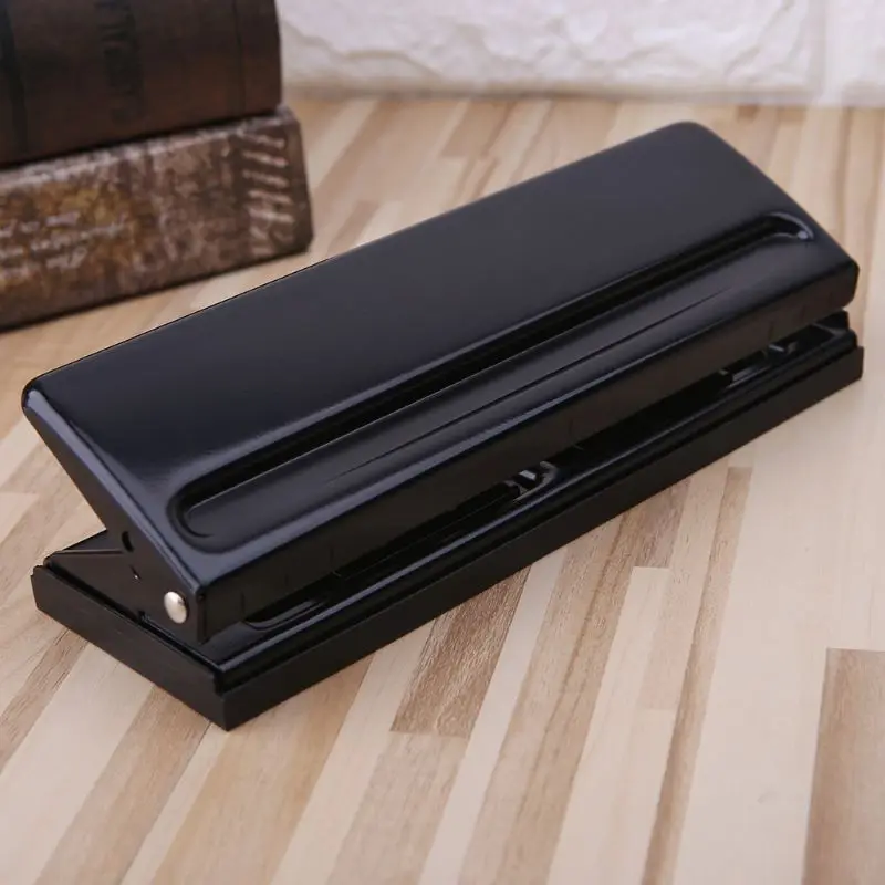 

6 Hole Punch Paper Craft Cutter Adjustable DIY A4 A5 A6 Loose-Leaf Paper Puncher Scrapbooking Stationery Office Supplies 1XCE