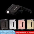 Чехол для сигареты с автоматическим выбросом фокуса, 10 шт., чехол-держатель, прикуриватель, гаджет для женщин и мужчин, рождественский подарок, металлические коробки