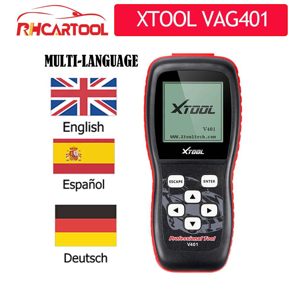Автомобильные аксессуары XTOOL для VAG401 считыватель кодов Сканер OBD2 автомобильный