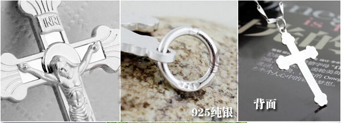 Мужская и женская цепочка с кулоном из натурального 100% пробы подвеской в виде