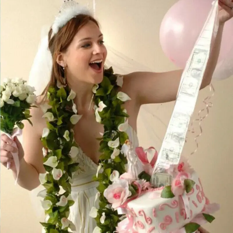 1 шт. торт ко дню рождения денежный ящик Забавные игрушки коробка торта реквизит