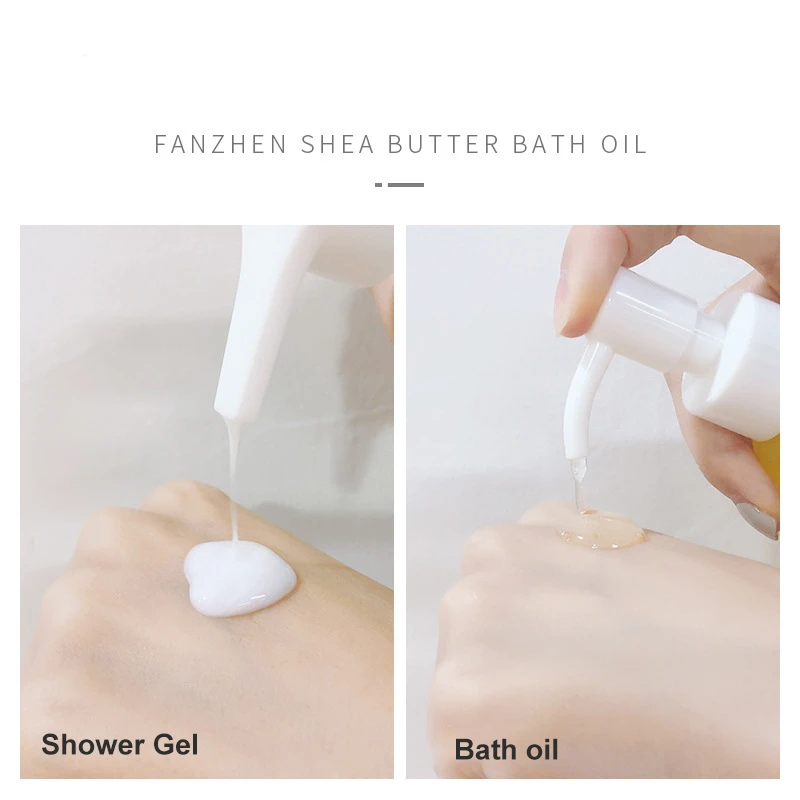 Масло ши очищающее масло для ванны нежное питательное увлажняющее отбеливание