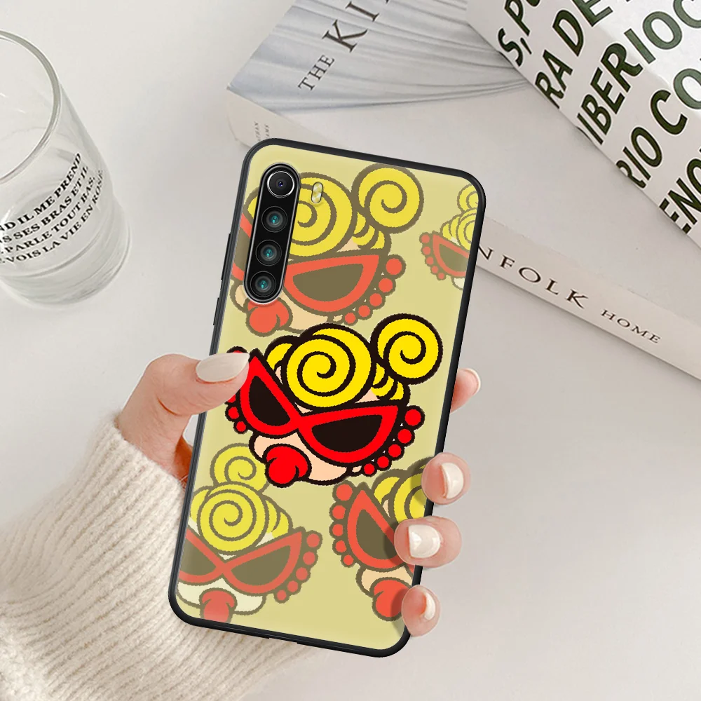 

Japanese Brand Hysteric Mini Phone Case For Xiaomi Redmi Note 7 8 8T 9 9S 4X 7 7A 9A K30 Pro Ultra black Prime Tpu Etui 3D Shell