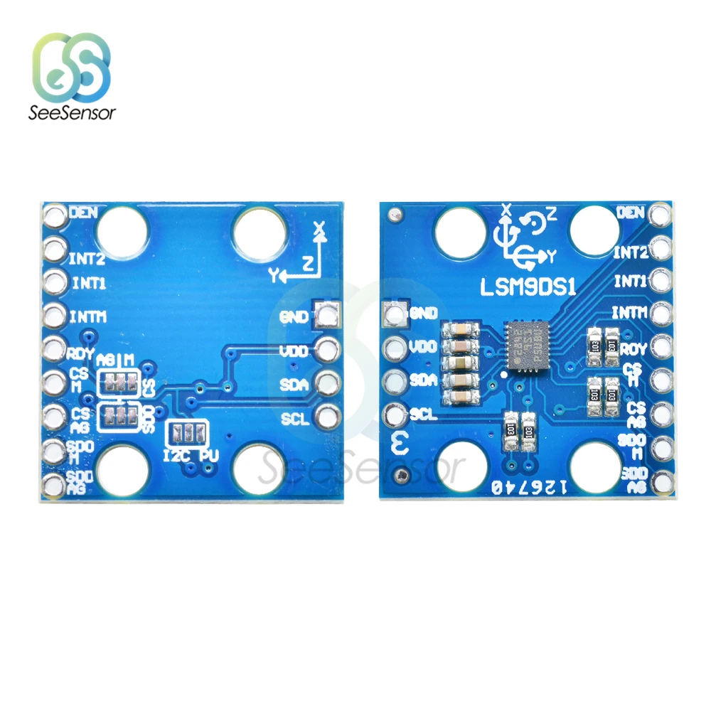 9-осевой сенсорный модуль LSM9DS1 потенциометр гироскоп магнитометр для Arduino GY-LSM9DS1 |