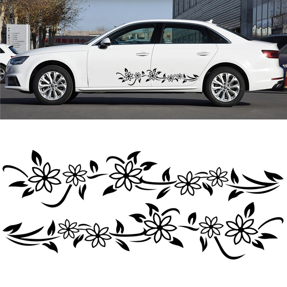 

Универсальная виниловая наклейка с цветочным тотемным рисунком для автомобиля