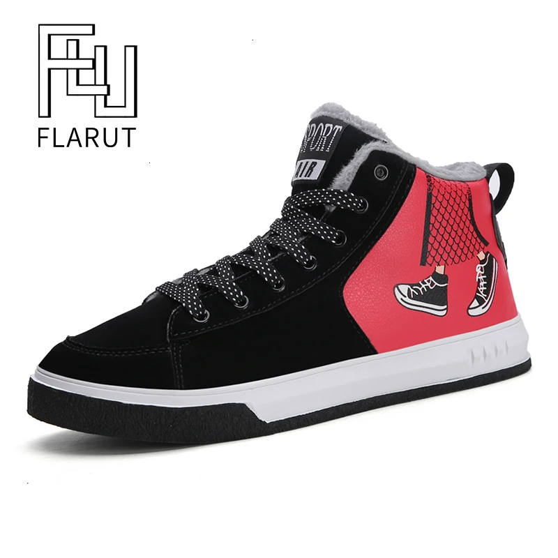 Зимняя мужская обувь для скейтбординга Уличная спортивная Женские теплые