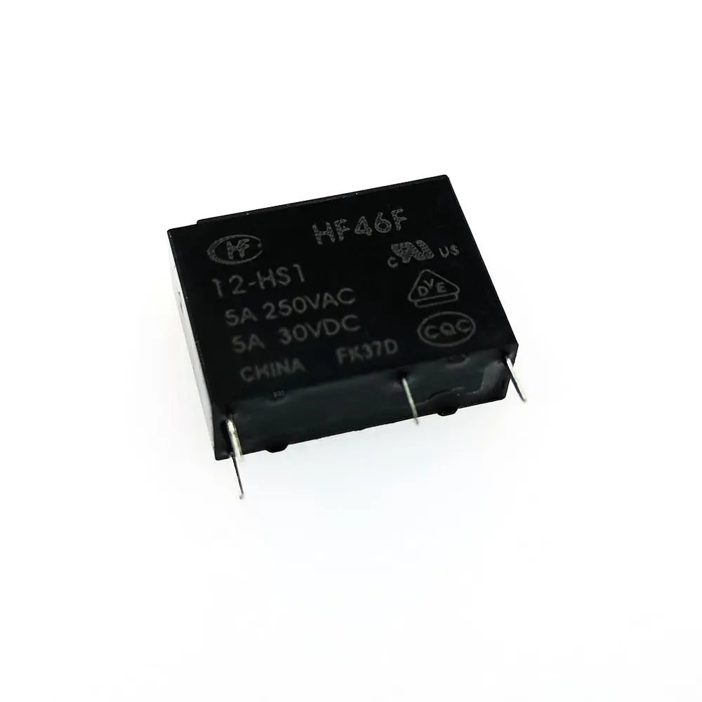 5 шт. реле HF46F-12-HS1 HF46F 12-HS1 HF46F-12-HS1T 12V 5A DIP4