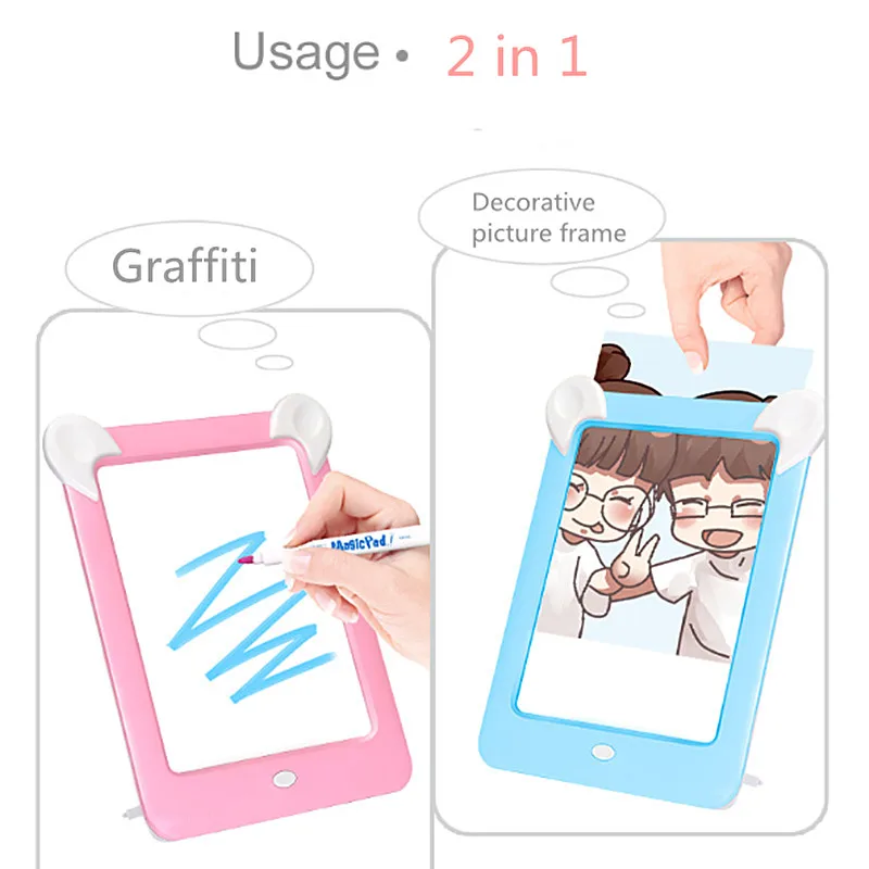 3D Magic Drawing Pad Children's LED Board Luminous Brain Development Toys Educational | Игрушки и хобби