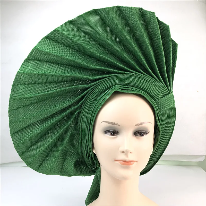 Тюрбаны gele для женщин нигерийские aso oke капор Анкара африканская шапка