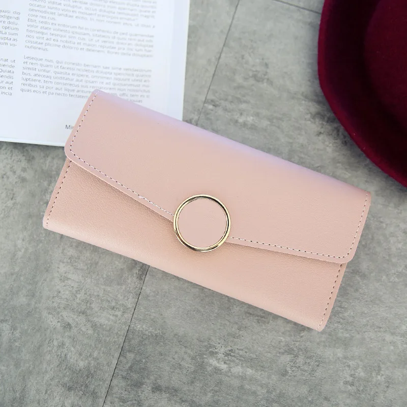 women long wallets purses luxury round shap wallets for ladies girl money pocket card holder female wallets phone clutch bag free global shipping