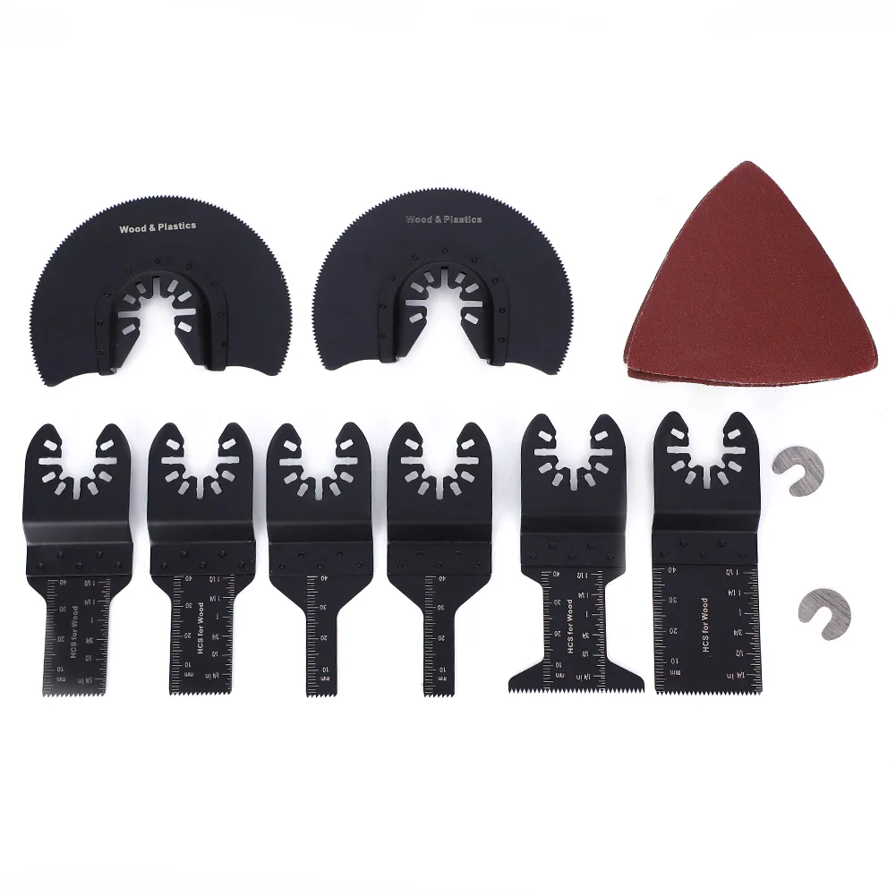 

33PCS Universal Oscillating Multi Tool Saw Blades High-Carbon Steel Cutting Tool for Wood Plastic