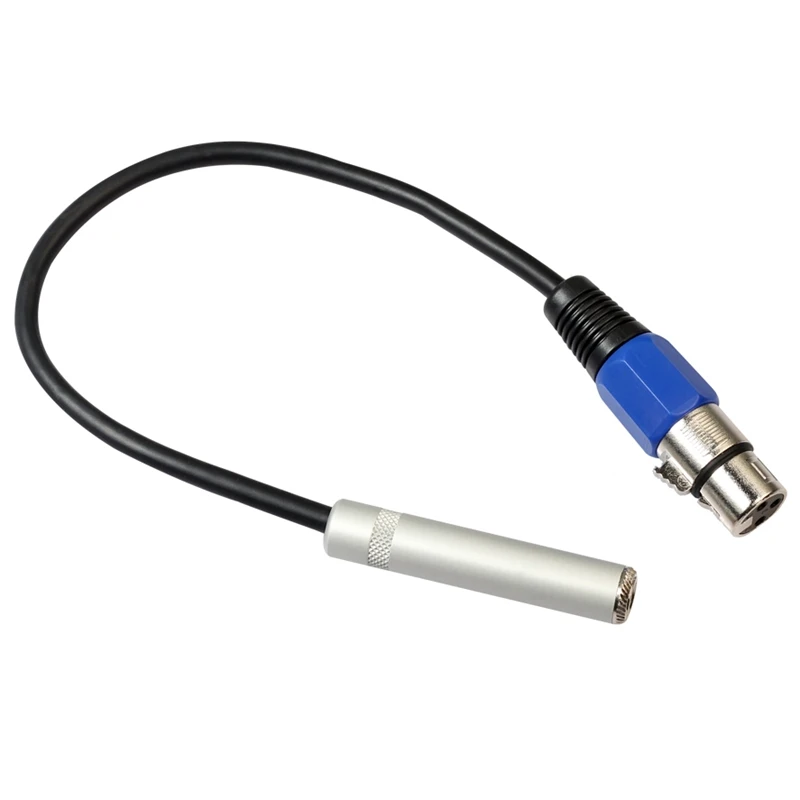 Pin Plug 6.35Mm 1/4 Inch Trs To Xlr Male Female Cable 3 Socket Adapter For Stereo Microphone Audio Cord | Электроника