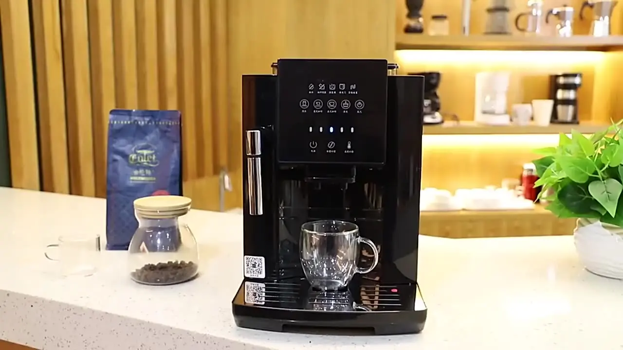 

Easy operation Automatic coffee machine One touch espresso machine Fully Automatic Espresso Machine with Milk Frother