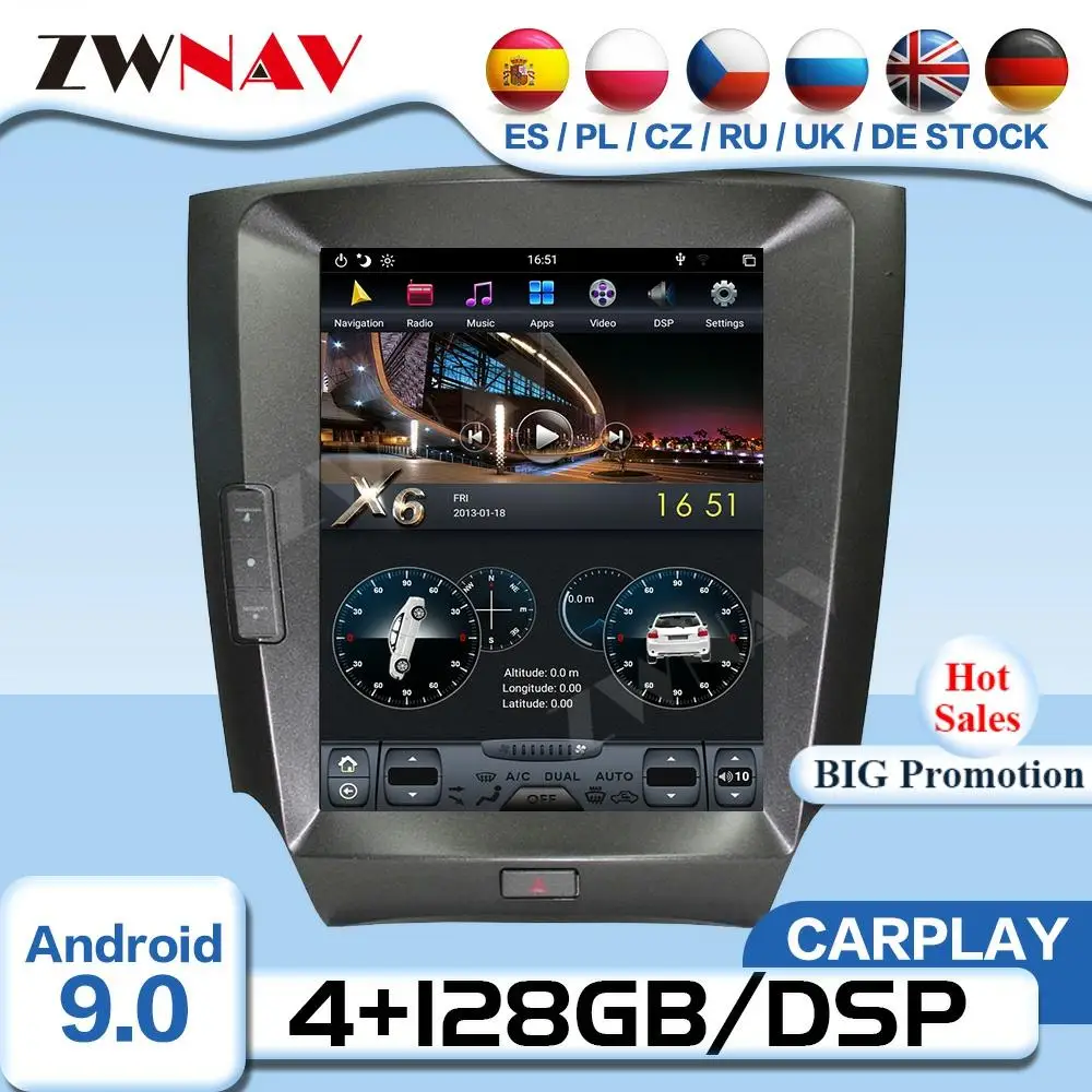 

1 Din Android Tesla для LEXUS IS200 IS250 IS300 2005 2006 2007 2008 2009 2010 2011 Автомобильный GPS радиоприемник аудио стерео головное устройство