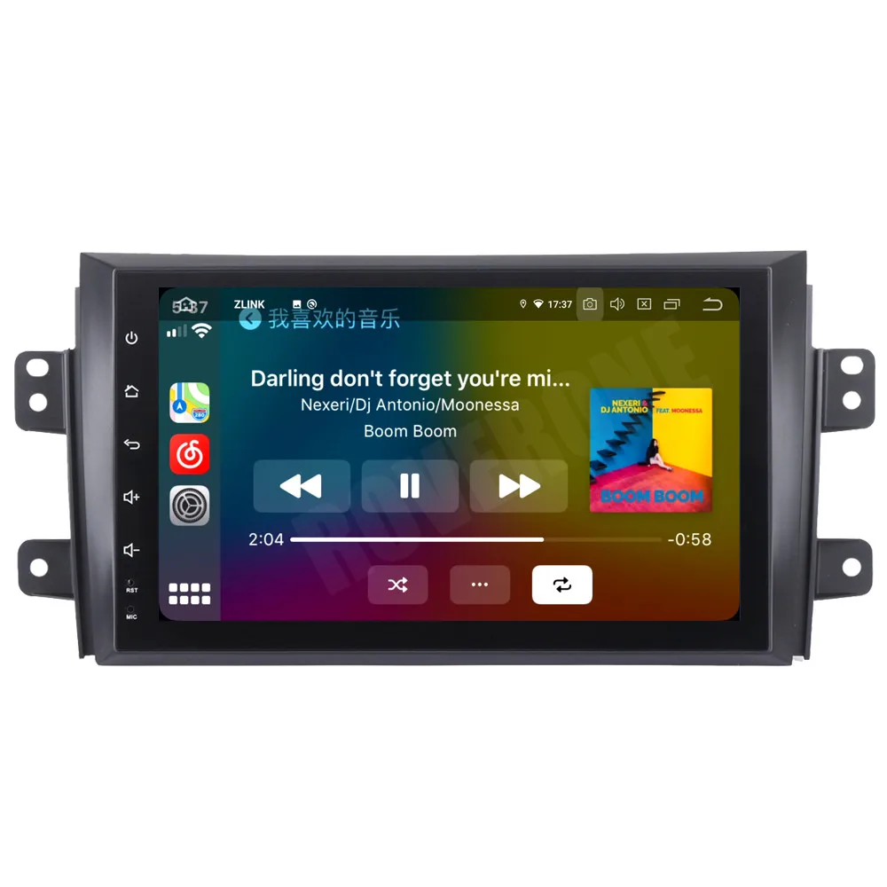 Автомагнитола для Suzuki SX4 2006 2011 Android 10 GPS навигация ГЛОНАСС Wi Fi зеркальное