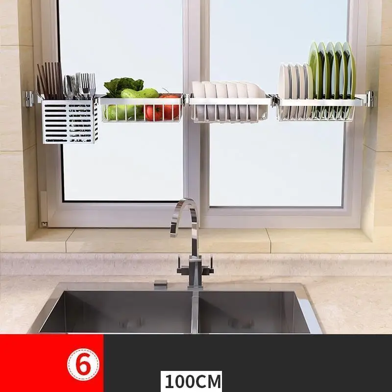 

Refrigerator Organizer And Cosinha Scolapiatti Stainless Steel Cozinha Cocina Organizador Cuisine Kitchen Storage Rack Holder