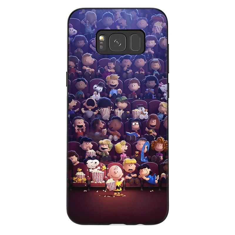 B12 Мобильный чехол для телефона из термополиуретана для samsung Примечание 10 8 9 S6 S7 край S8 S9 S10 S10E плюс M10 M20 M30 M40 крышка арахис фильм - Цвет: B12
